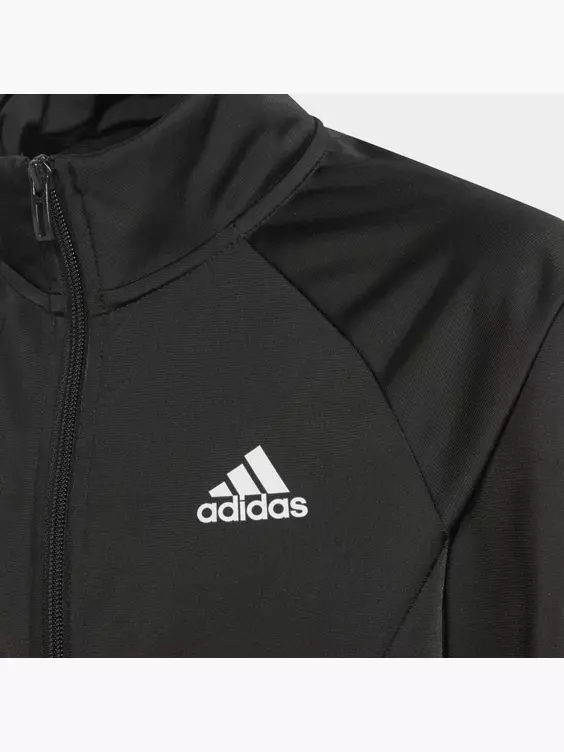 Adidas Team Polyester Regular 3-Streifen Trainingsanzug 5 Adidas Team Polyester Regular 3-Streifen Trainingsanzug – Bild 3