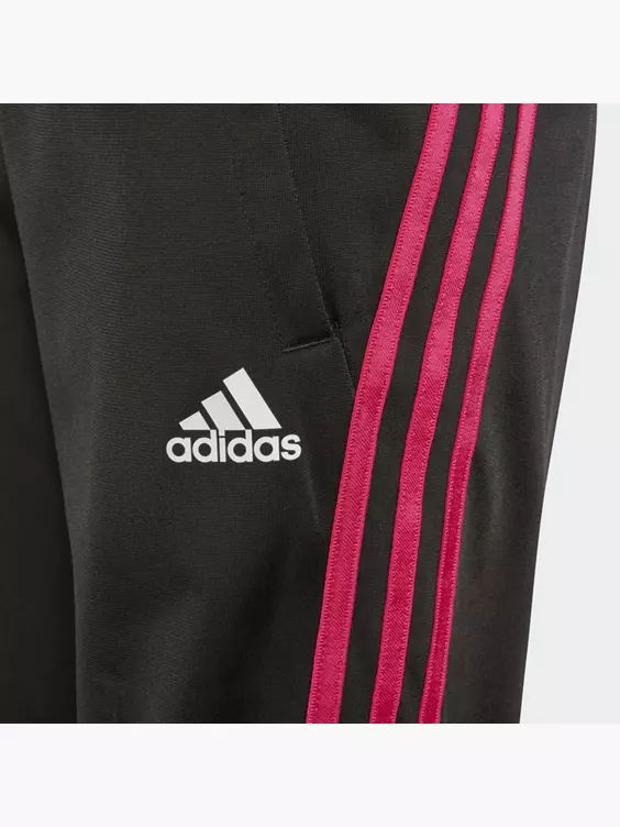 Adidas Team Polyester Regular 3-Streifen Trainingsanzug 6 Adidas Team Polyester Regular 3-Streifen Trainingsanzug – Bild 4