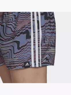 Adidas Very-Short-Length Watersword Graphic Badeshorts -Sportbekleidung 8012 GU0294 P1