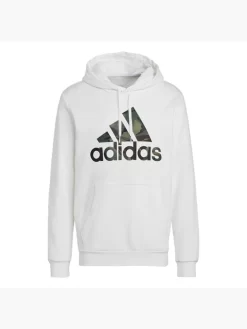 Adidas Essentials Fleece Camo-Print Hoodie