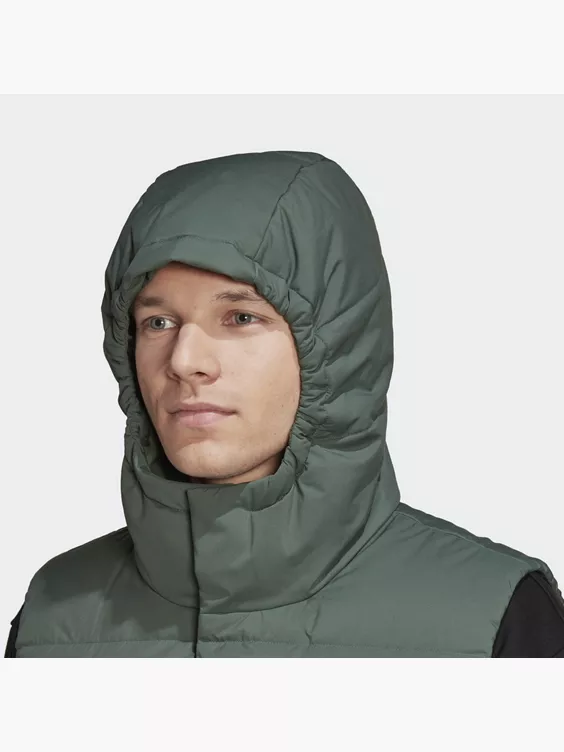 Adidas Helionic Hooded Daunenweste 4 Adidas Helionic Hooded Daunenweste – Bild 2