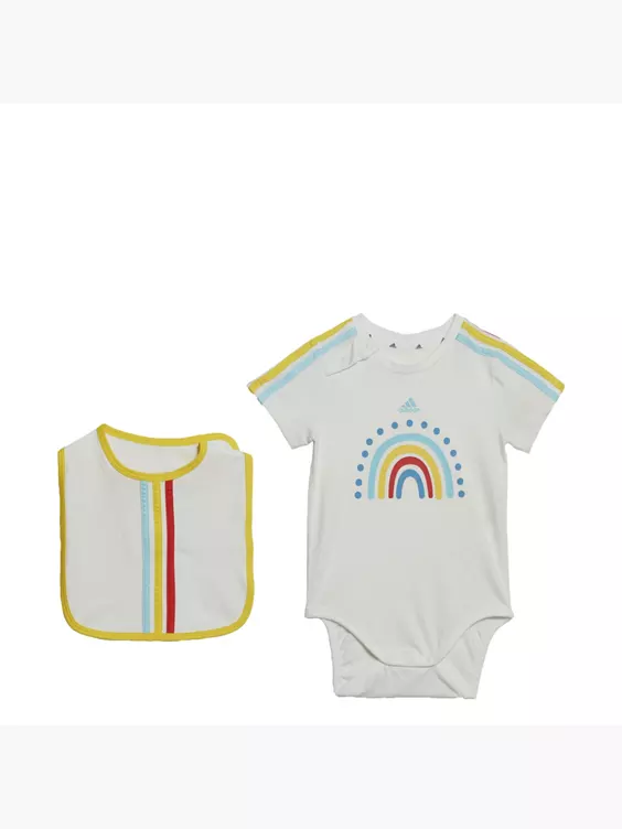 Adidas Gift Set — Body Mit Lätzchen (Genderneutral) 3 Adidas Gift Set — Body Mit Lätzchen (Genderneutral)