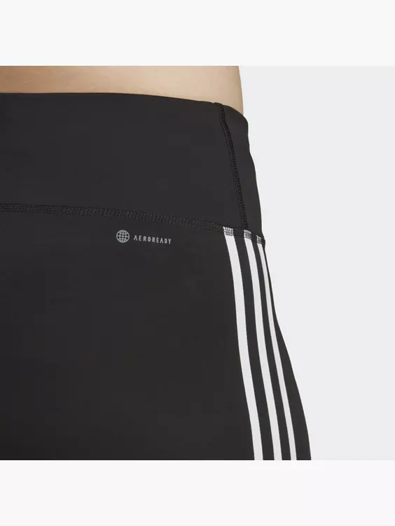 Adidas Train Essentials 3-Streifen High-Waisted 7/8-Leggings – Große Größen 4 Adidas Train Essentials 3-Streifen High-Waisted 7/8-Leggings – Große Größen – Bild 2