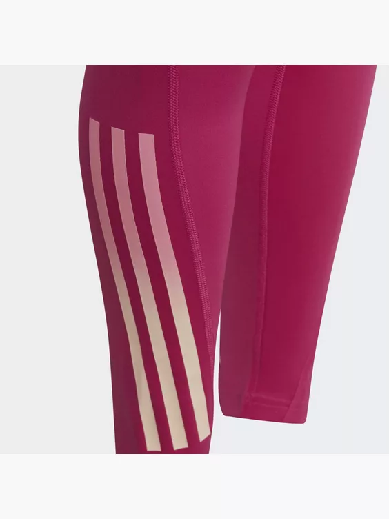 Adidas AEROREADY 3-Streifen High-Rise Optime Pocket 7/8-Leggings 4 Adidas AEROREADY 3-Streifen High-Rise Optime Pocket 7/8-Leggings – Bild 2