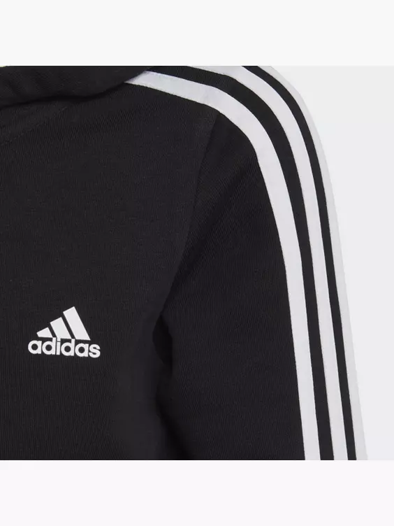 Adidas Essentials 3-Streifen Full-Zip Kapuzenjacke 5 Adidas Essentials 3-Streifen Full-Zip Kapuzenjacke – Bild 3