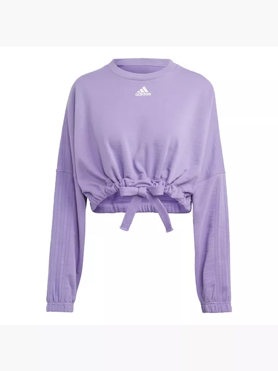 Adidas Dance Crop Versatile Sweatshirt 3 Adidas Dance Crop Versatile Sweatshirt